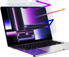2 Pack Transparent Screen Protectors for MacBook Pro 16 Inch 2021-2026 Anti