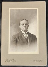 1902-08 MLB NY Baseball HOF Cornwall Township IL RHP Joe McGinnity Cabinet Card
