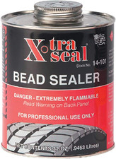 Xtra Seal Tire Bead Sealer 32 Oz Black Wbrush Top Can Pro Quart Xtra Seal Tire Bead Sealer 32 Oz Black Wbrush Top Can Pro Quart