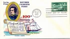 1953 FDC #1021 3c Opening of Japan Fluegel Covers Cachet Washington D.C.