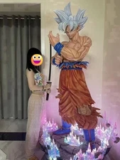 LIFE SIZE Goku 1/1 Scale Dragon Ball Z GT Super Resin Ultra Instinct Statue