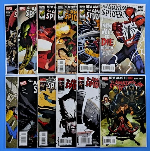 Amazing Spider-Man #568-579 Marvel (2008) 1st App Anti-Venom NM Lot Of (12)🕷🔥
