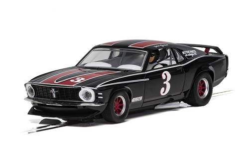 Scalextric C4014 Mustang Trans Am 1972 John Gimbel, #3 1/32 Slot Car *DPR* - Imagen 5 de 6