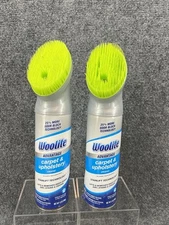 Lot Of 2 Woolite Carpet & Upholstery Foam Cleaner Odor Stain Remover with Brush