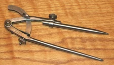 Vintage WM Johnson 7" Machinist Calipers/Dividers - Made in USA