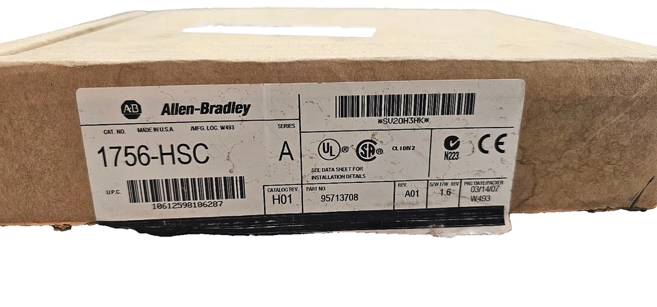 Allen-Bradley 1756-HSC Controllogix Alta Velocidad Contador Módulo Servo a F/W - Imagen 3 de 4