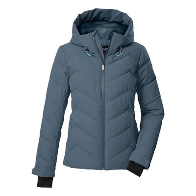 Women's KILLTEC KSW 31 Ski Quilted Jacket w/ Down Look - POWDER BLUE 43417