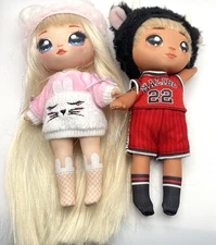 Lot of 2 Na!Na!Na! Surprise Aubrey Heart Pink Bunny Doll & TOMMY TORRO