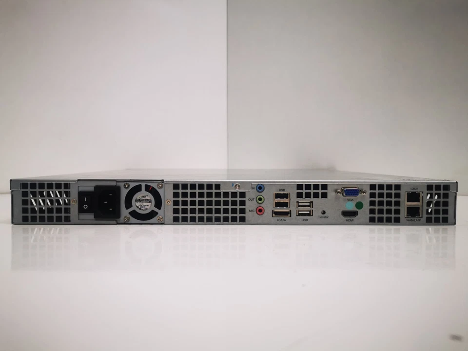 Thecus N4510U-S 4-Bay 1U Rack NAS Enclosure (with Caddies) - Image 3 of 4