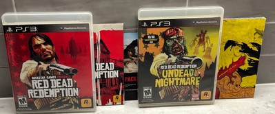 Red Dead Redemption + Undead Nightmare Sony PlayStation 3, 2010 TESTED Rockstar