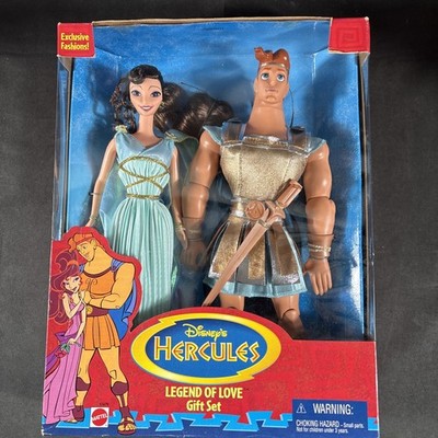 DISNEY HERCULES MEG LEGEND OF LOVE GIFT SET 12'' DOLL FIGURE 1:6 MATTEL NEW