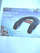 HoMedics Shiatsu Neck Massager w/Heat Deep Kneading Circulation NIB