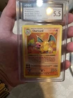 *CGC 5.5* 1999 Pokemon Base Set SHADOWLESS #4/102 Charizard Holo Vintage WOTC