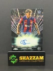2023 Topps Chrome LAMINE YAMAL Rookie Black Lazer Autograph Barcelona AU RC
