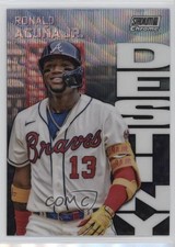 2022 Stadium Club Chrome Dynasty and Destiny Wave Refractor Ronald Acuna Jr 6ns