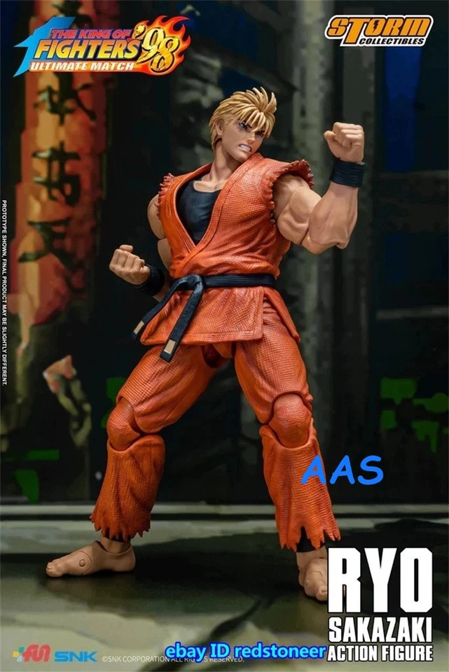 Storm Toys RYO SAKAZAKI The King of Fighters '98 1/12 Action Figure Model 6'' - Image 4 of 4