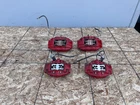 INFINITI Q50 Q60 14-24 OEM FRONT REAR LEFT RIGHT AKEBONO BRAKE CALIPER RED (SET)