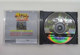 SNK Sega Saturn Soft Metal Slug Used
