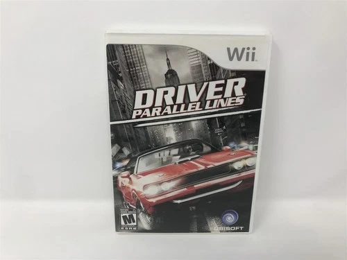 Driver Parallel Lines - Nintendo Wii - Complete In Box CIB