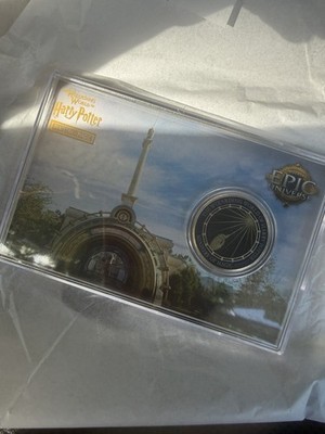 Universal Orlando Epic Universe First Anniversary Bronze Coin Harry Potter New