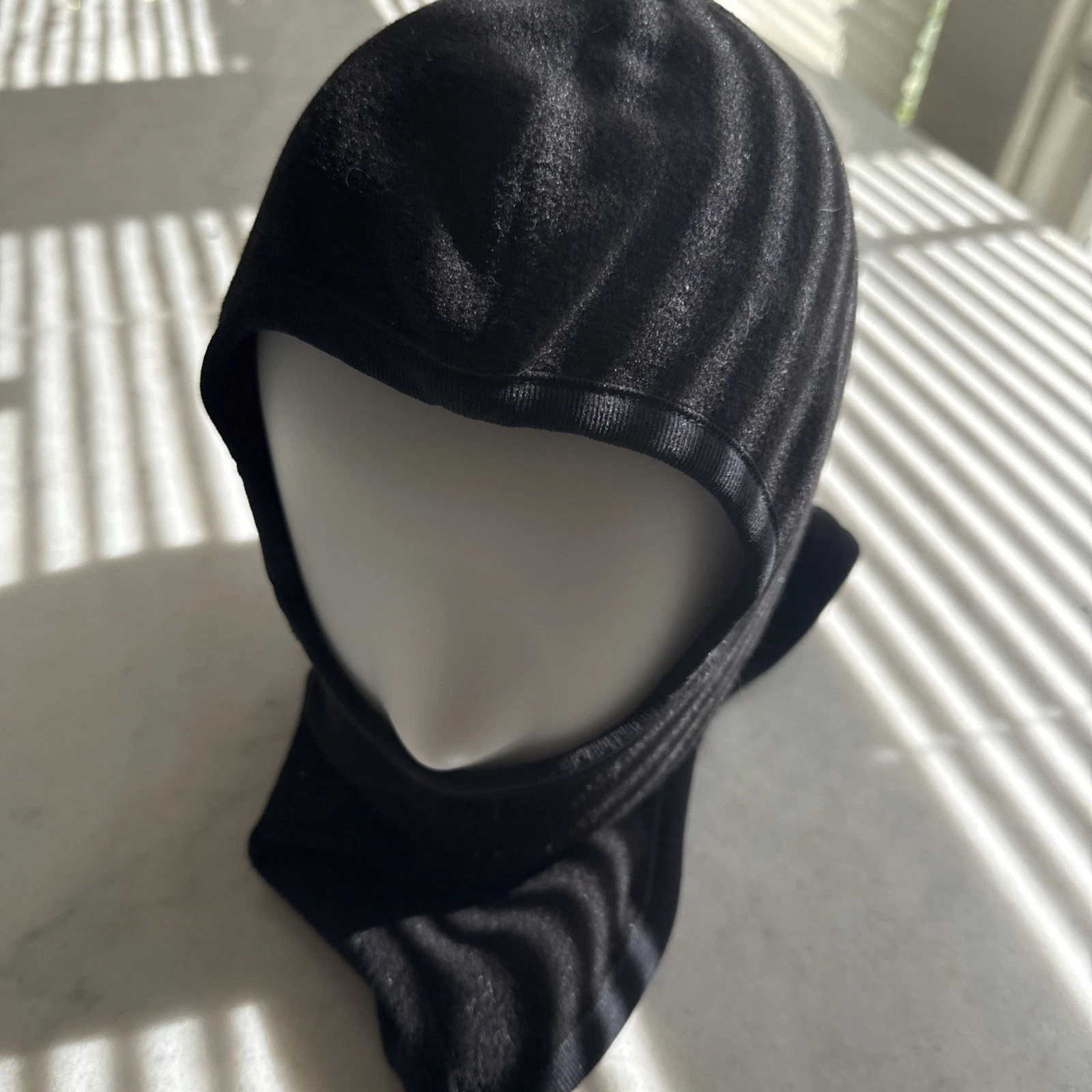 Vintage 80s 90s Perigee Fleece coverup ski snow winter balaclava