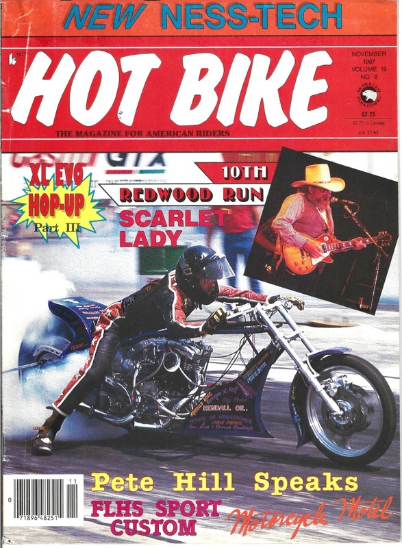 HOT BIKE MAGAZINE - NOVEMBER 1987