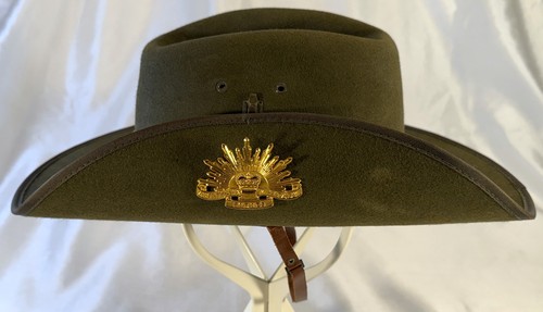 Vintage COMMANDO MELBOURNE 'AUSSIE' Reproduction Vietnam Era SLOUCH HAT 59 7 1/4