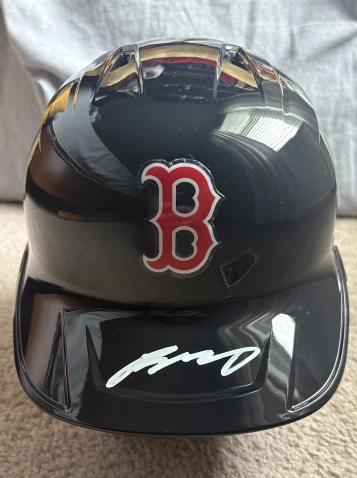 Roman Anthony Signed Autograph Boston Red Sox FULL SIZE Helmet Rawlings JSA COA - Image 3 of 4