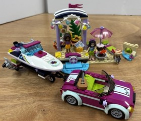 LEGO FRIENDS 4 SET LOT: Andrea/Emma- 30106, 41316, 41334, 41344, Mostly Complete