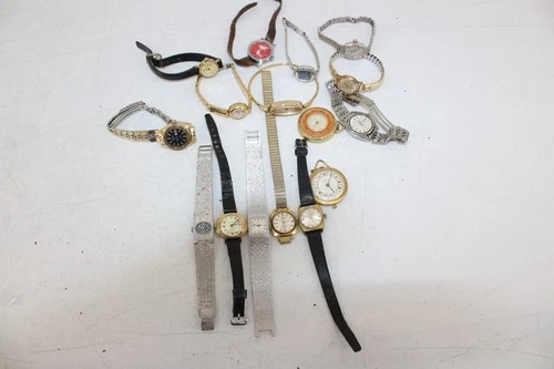A x15 Ladies Quartz Wristwatches Inc Villa, Sekonda, Timex Etc Working