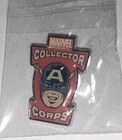 Funko Marvel Collector Corps Captain America Pin New In Package Mint!