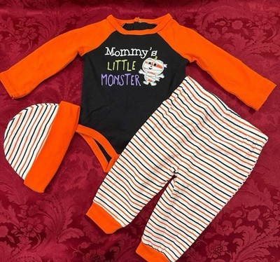 Baby First Halloween Outfit Set 3-6 M Boy Girl  Mummy Baby Essentials