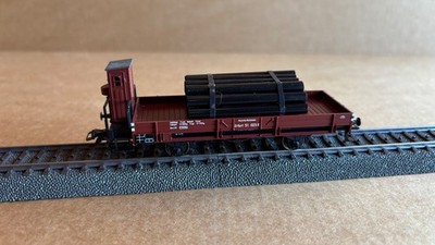 Märklin H0 46071 - Niederbordwagen mit Beladung der DRG, NEU!