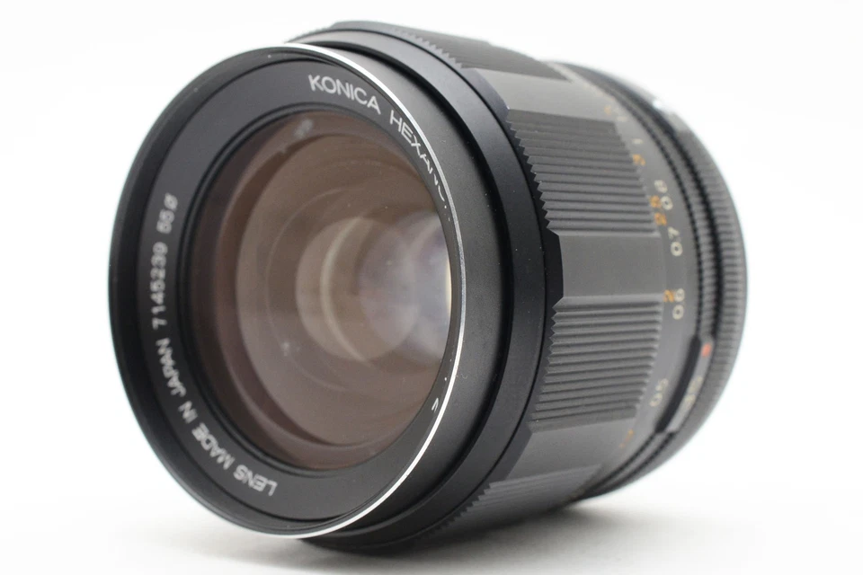 Leia! ⚔️Exc+5⚔️Lente Konica Hexanon Ar 35mm F/2 para montagem konica AR do Japão - Imagem 2 de 4