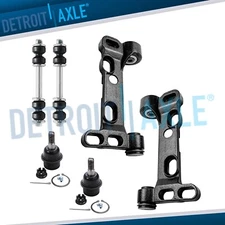 6pc Front Lower Control Arm Bracket Ball Joint for GMC Envoy 9-7x Trailblazer