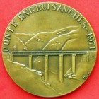 Construction Engineering Engineer Rui Sanches Bridge 1971 Great Bronze Medal!