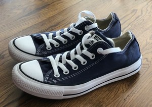 navy converse womens size 7