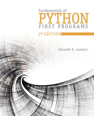Fundamentals of Python : First Programs, Paperback by Lambert, Kenneth A.; Os...