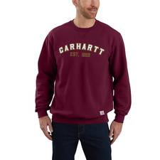 Carhartt Sweatshirt Crewneck, Port  : -