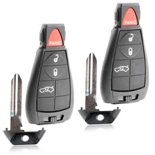 2 For 2009 2010 2011 2012 2013 Dodge Challenger Charger - Remote Car Key Fob