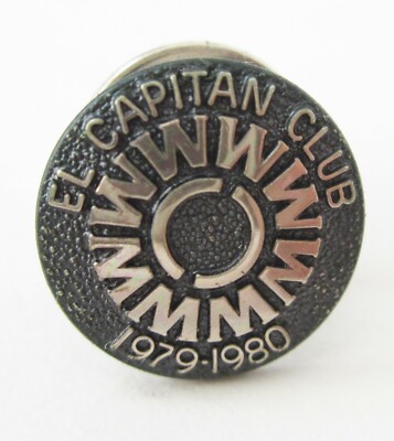 AIG Cal Western Life Insurance El Capitan Club 1979-80 Sterling Silver Pin 