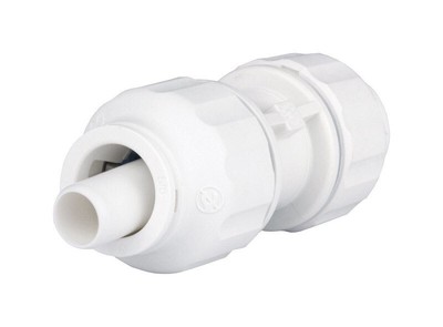 SharkBite 25639 200 PSI Push-to-Connect Union Connector 1/2 x 1/2 CTS Dia. in.