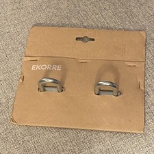 IKEA Ekorre 800.410.49 2 Pack Galvanized Steel Swing Ceiling Mount Hooks