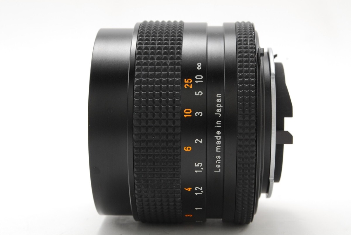 【美品】CONTAX Planar 50mm F1.4 T* MMJ Top MINT] Contax Carl Zeiss Planar T* 50mm f1.4 MF Lens CY
