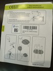 OHill O Hill Multi-Purpose Cable Clips Set Black OH-16-B adhesive cord holders — photo 2
