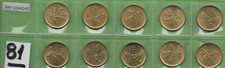 @lotto 10 monete 20 lire italia repubblica del 1981