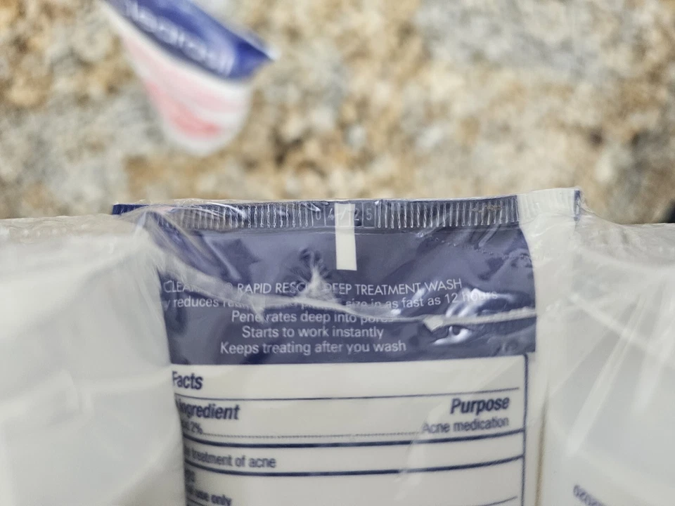 6 Pack Clearasil Rapid Rescue Deep Treatment Wash 6.78 Ounces Each Exp 4/25 - Image 3 of 3