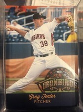 2018 Aberdeen Ironbirds Gray Fenter RC Rookie Baltimore Orioles