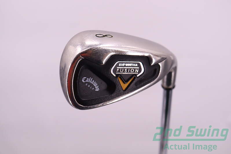 Callaway Fusion 8 Iron Steel Uniflex Right Handed 36.75 Inch Golf Club