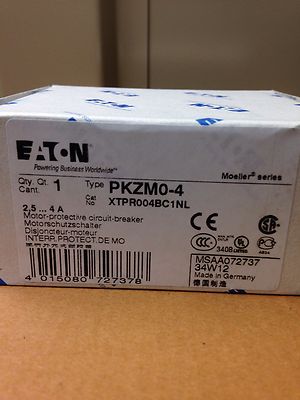 MOELLER PKZM04*NEW* PKZMO PKZM0 4 PKZMO4 PKZM04 PKZM04  Circuit Breaker